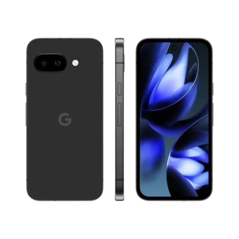 Google Pixel 9a couleur noir de face
